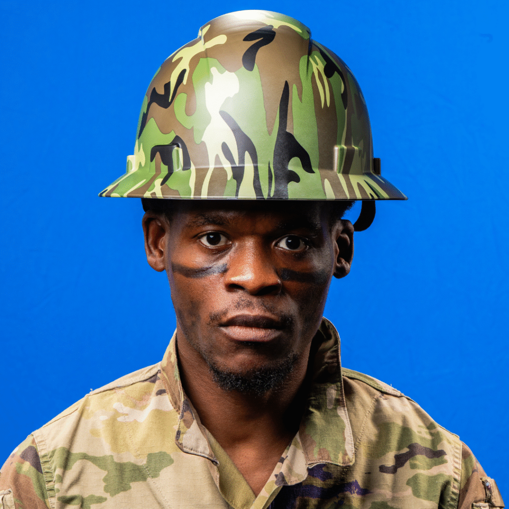 Andre's Colored Museum Soldier Headshot